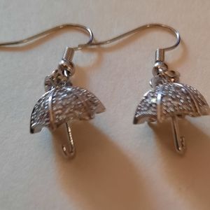 Shiny Umbrella Earrings